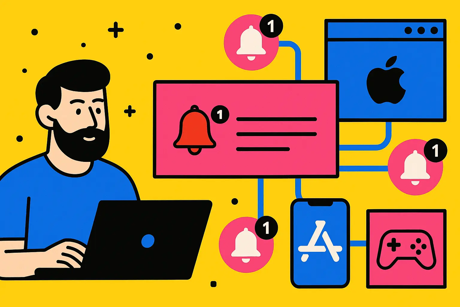 cross-platform app boilerplate, notifications, scalable, SaaS boilerplate, iOS Android web boilerplate, FCM, APNs, trigger.dev, engagement, realtime, production-ready boilerplate, MoneyMouth